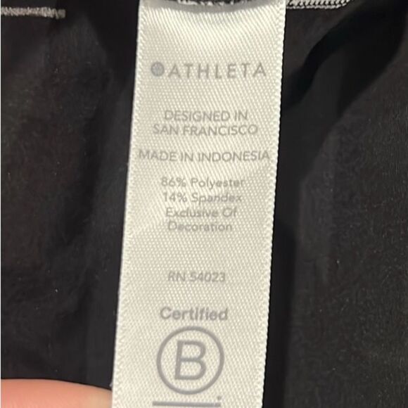 Athleta Brooklyn glen plaid ankle pull on pants size 6 - Picture 7 of 9